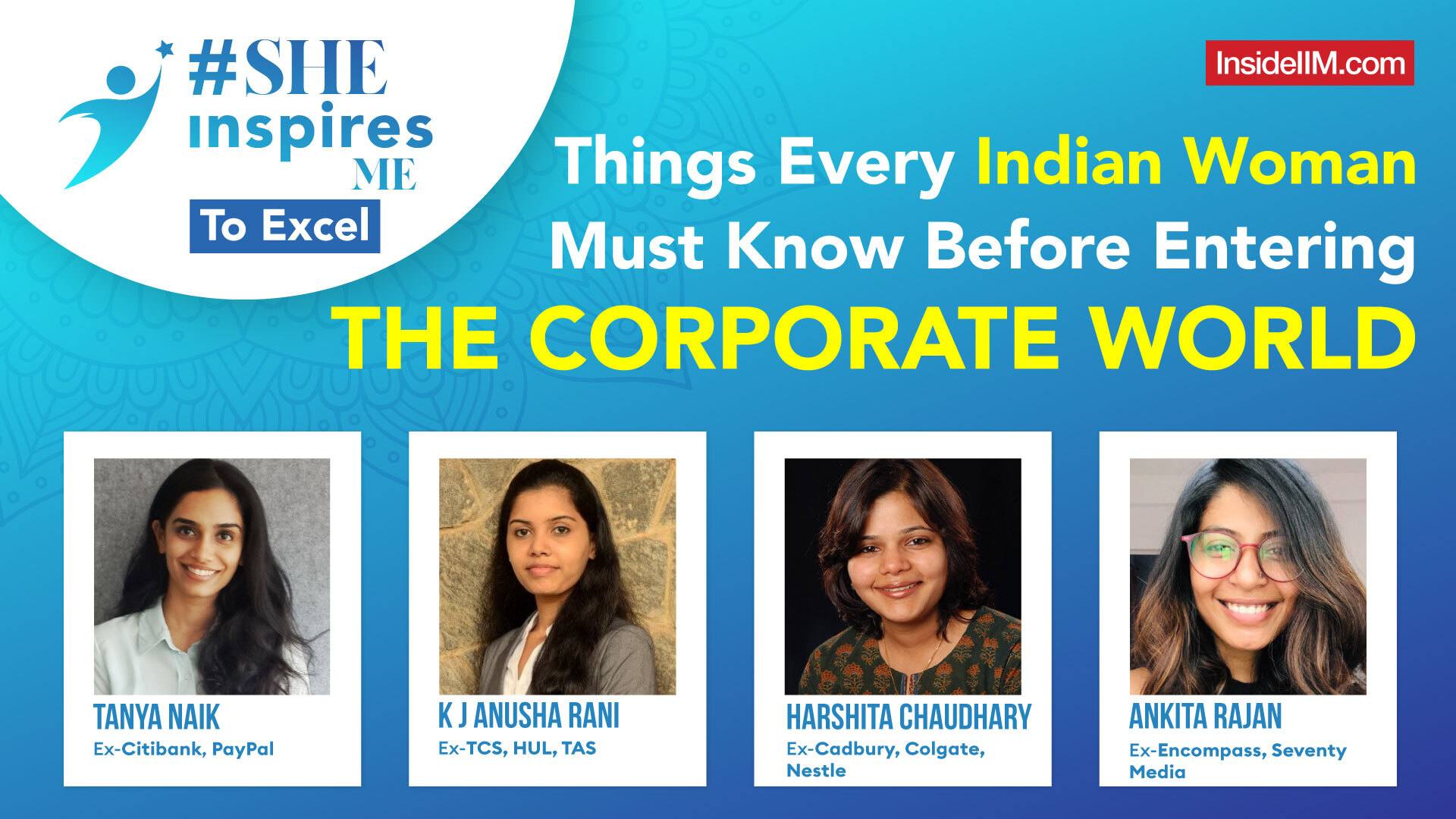 Things Every Indian Woman Must Know Before Entering The Corporate World