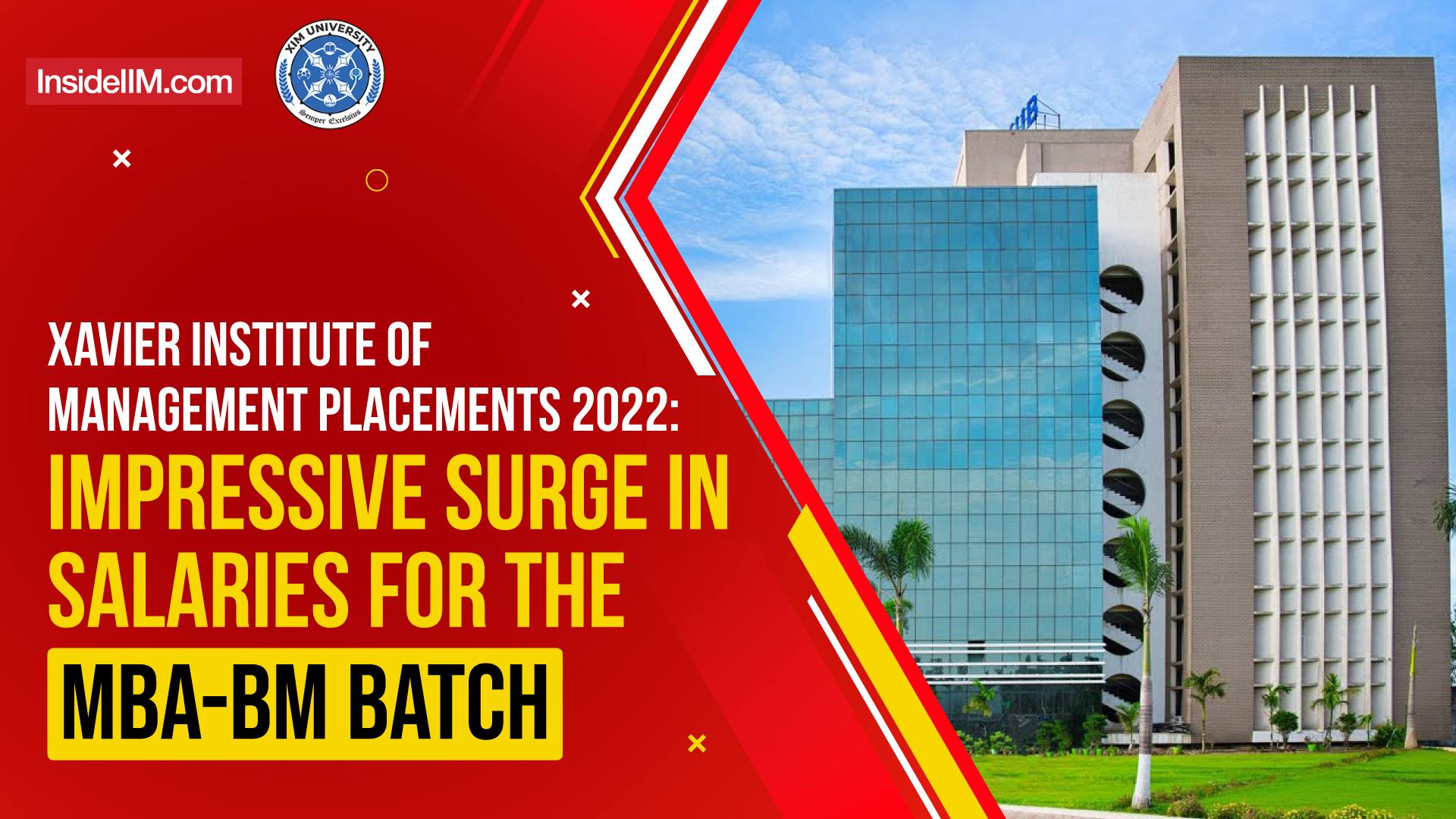Xavier Institute of Management Placements 2022: Impressive Surge in Salaries For The MBA-BM Batch