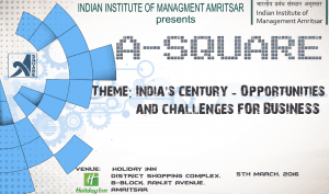 IIM Amritsar Gears Up For Maiden Management Conclave “A-Square”