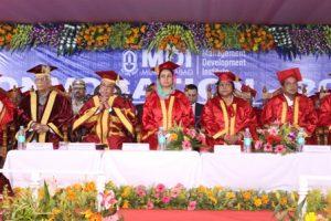 “Look forward, World Belongs to you” – Hon’ble President Pranab Mukherjee To Students At MDI Murshidabad