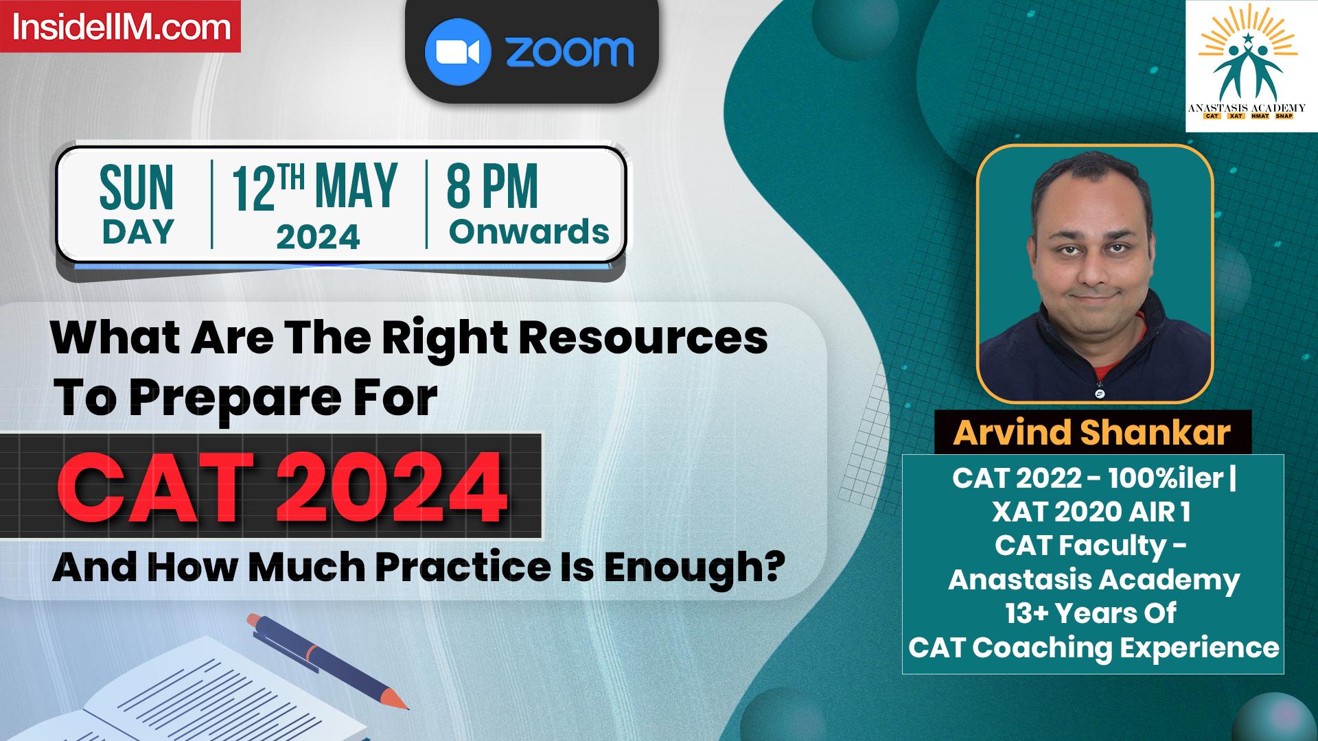 What Are The Right Resources To Prepare For CAT 2024?