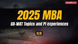 XLRI PI Experiences 2025: GD-WAT Topics & Personal Interview Transcripts