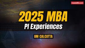 IIM Calcutta Interview Transcripts 2025: Real PI Experiences & Questions