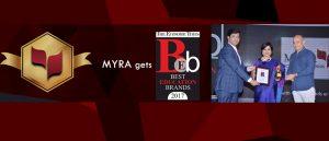 MYRA Receives The Economic Times Best Education Brands 2017 Award And Recognition