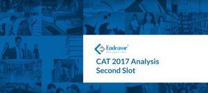 CAT 2017 - Second Slot Analysis By Endeavor Careers