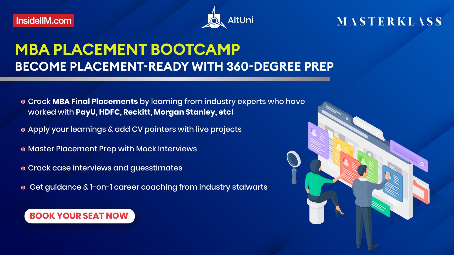 MBA Placement Bootcamp
