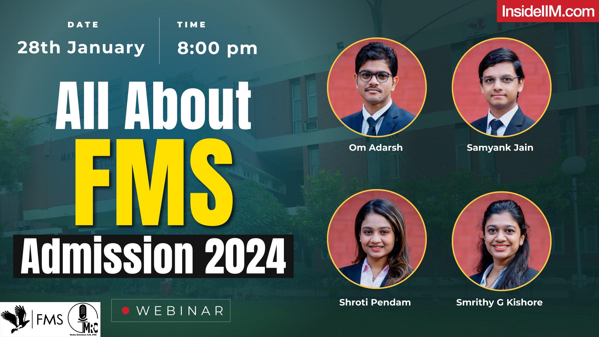 All About FMS Delhi Admissions 2024 | SoP Guidelines, Campus Life, And Interview Prep