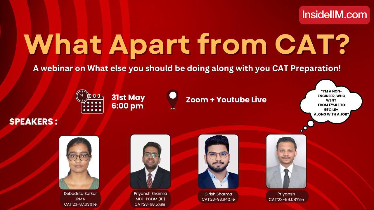 What To Do Along With Your CAT Prep?